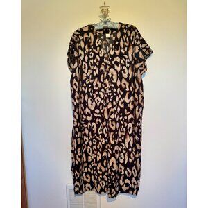 H&M Animal Print dress/kaftan